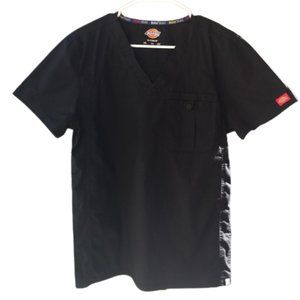NEW Dickies‎ Black Nursing Scrub Uniform  Size Small Petite